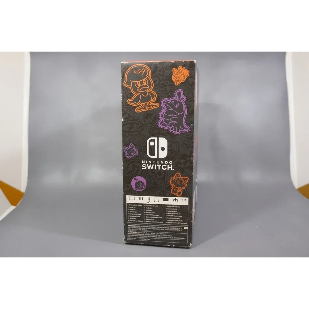 EMPTY Switch Box Only Nintendo Pokemon Scarlet and Violet OLED Console